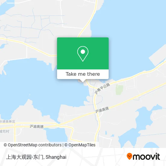 上海大观园-东门 map