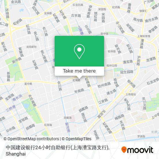 中国建设银行24小时自助银行(上海漕宝路支行) map