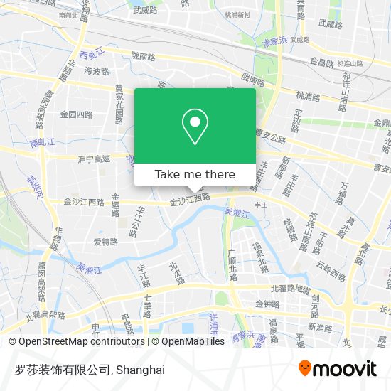 罗莎装饰有限公司 map