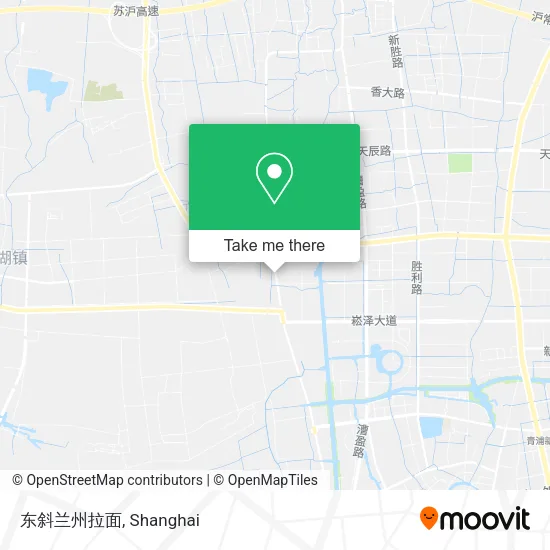 东斜兰州拉面 map