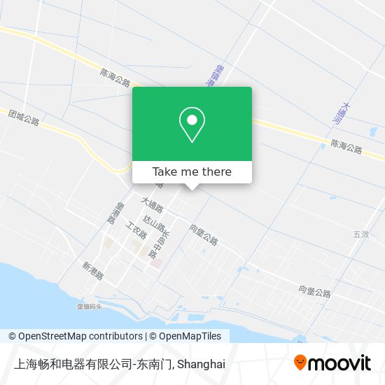 上海畅和电器有限公司-东南门 map