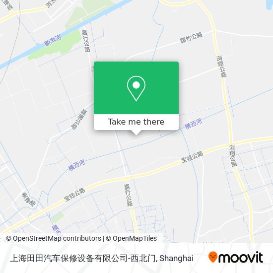 上海田田汽车保修设备有限公司-西北门 map