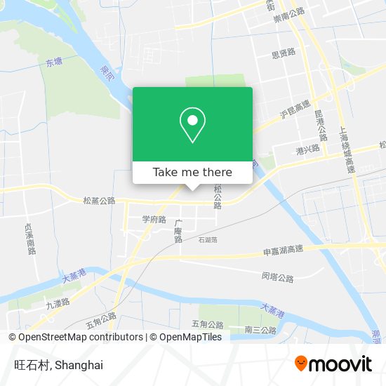 旺石村 map