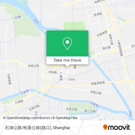 石泖公路/松蒸公路(路口) map
