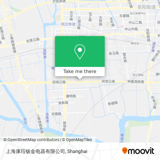 上海康珏钣金电器有限公司 map
