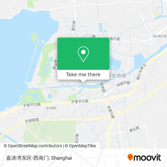 嘉涛湾东区-西南门 map