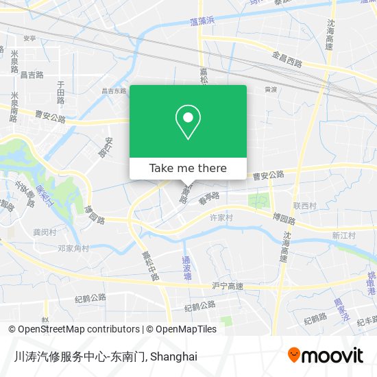 川涛汽修服务中心-东南门 map