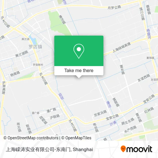 上海嵘涛实业有限公司-东南门 map