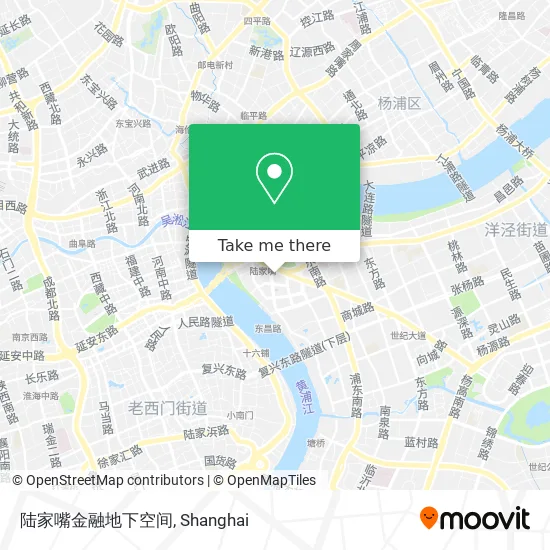陆家嘴金融地下空间 map
