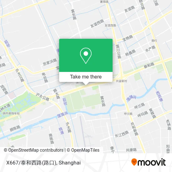 X667/泰和西路(路口) map