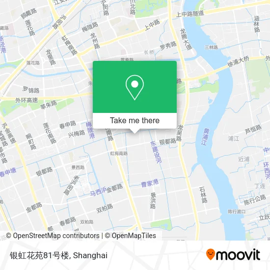 银虹花苑81号楼 map