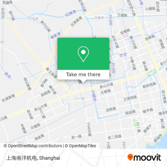 上海南洋机电 map