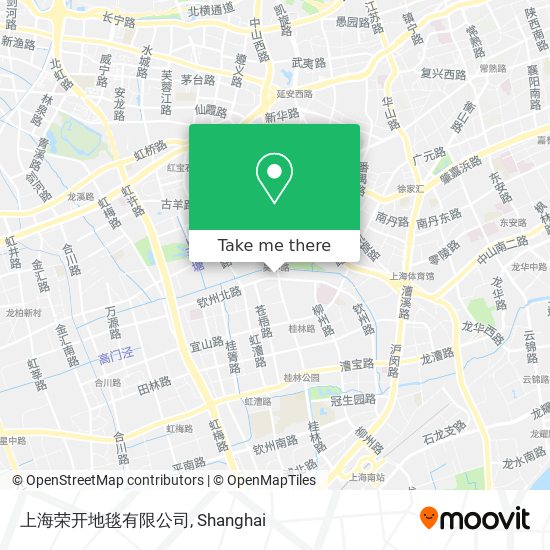 上海荣开地毯有限公司 map