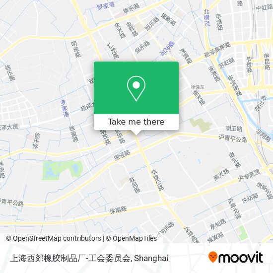 上海西郊橡胶制品厂-工会委员会 map