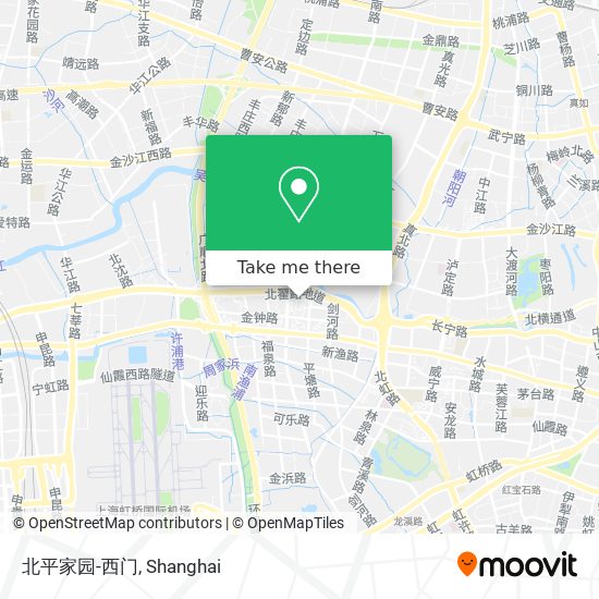 北平家园-西门 map
