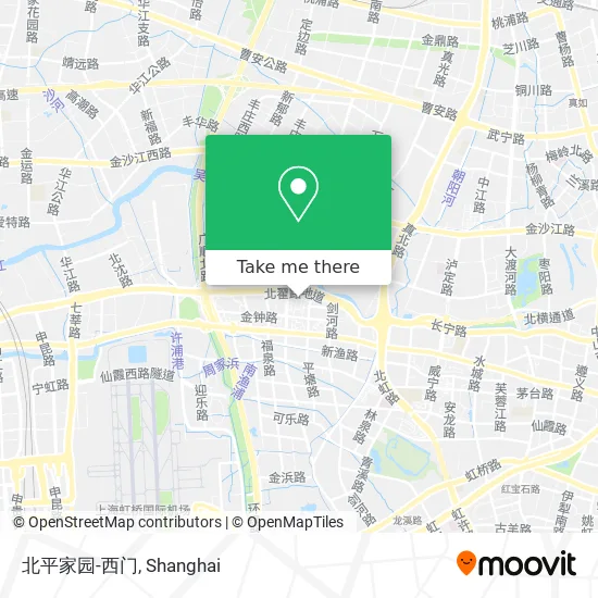 北平家园-西门 map