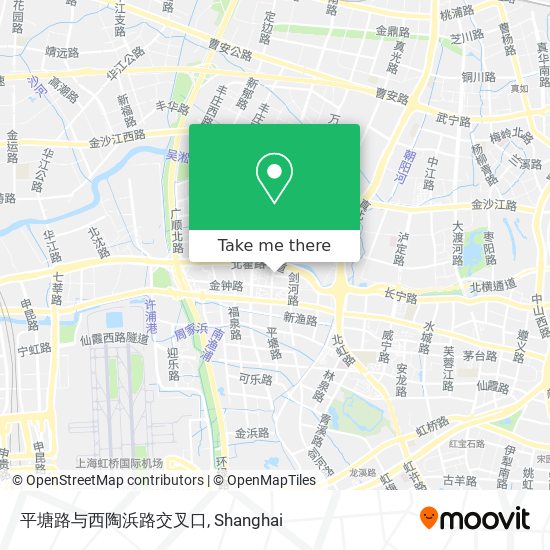平塘路与西陶浜路交叉口 map