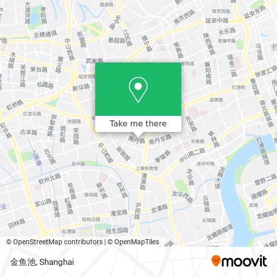 金鱼池 map