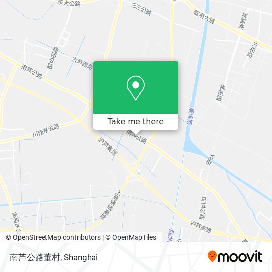 南芦公路董村 map