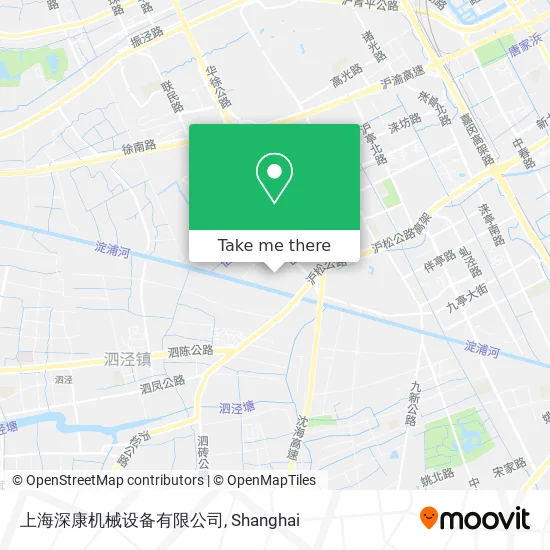 上海深康机械设备有限公司 map