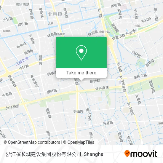 浙江省长城建设集团股份有限公司 map