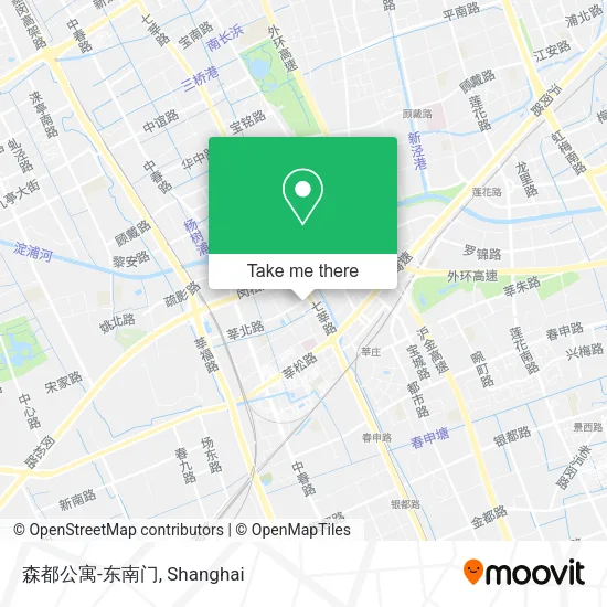 森都公寓-东南门 map
