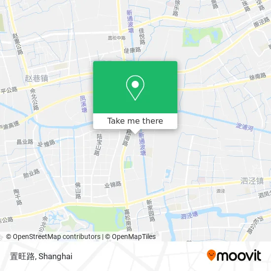 置旺路 map