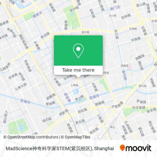 MadScience神奇科学家STEM(紫贝校区) map