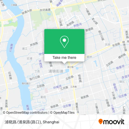 浦晓路/浦泉路(路口) map