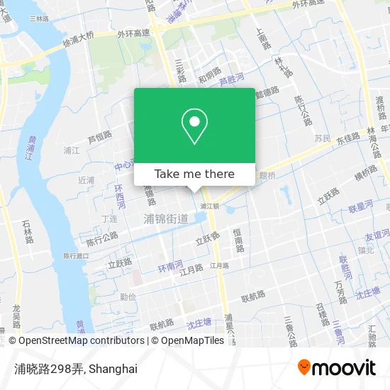 浦晓路298弄 map