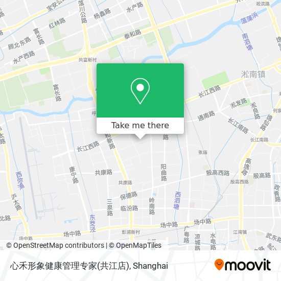 心禾形象健康管理专家(共江店) map