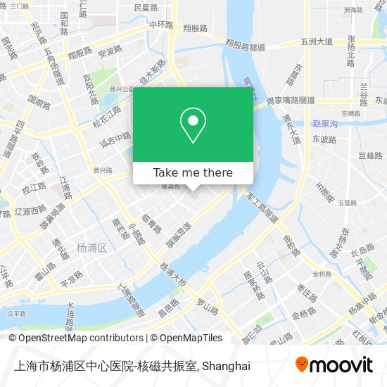 上海市杨浦区中心医院-核磁共振室 map