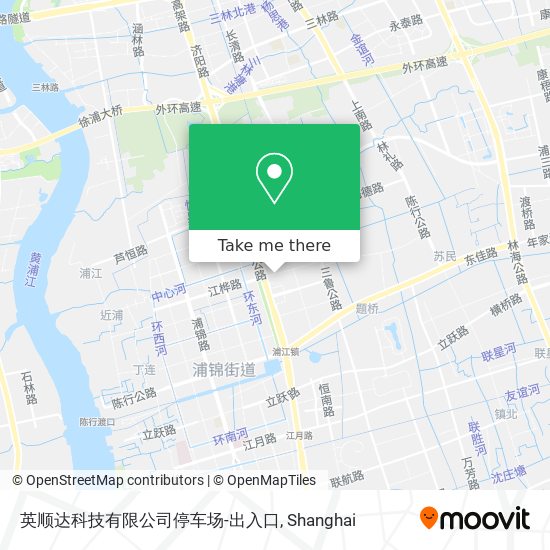 英顺达科技有限公司停车场-出入口 map