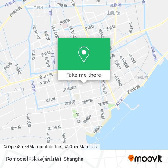 Romocie植木西(金山店) map