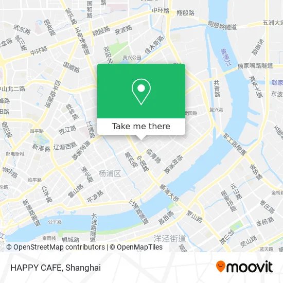HAPPY CAFE map