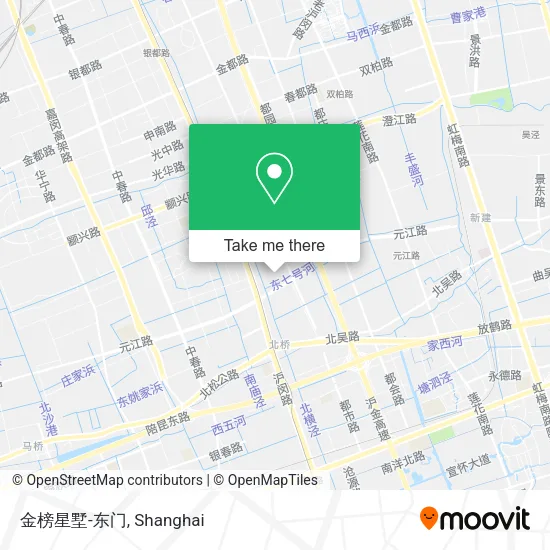金榜星墅-东门 map