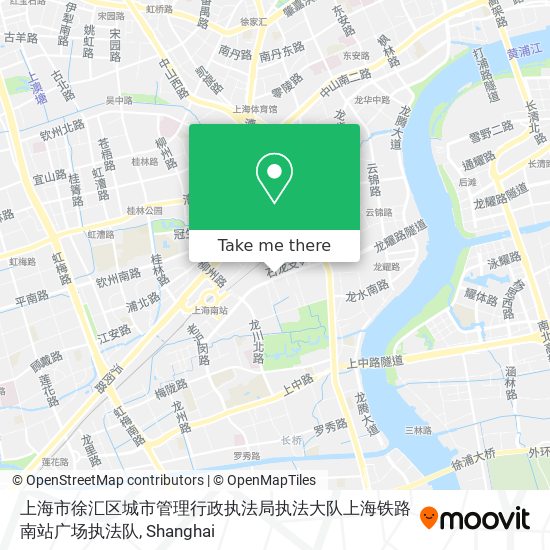 上海市徐汇区城市管理行政执法局执法大队上海铁路南站广场执法队 map