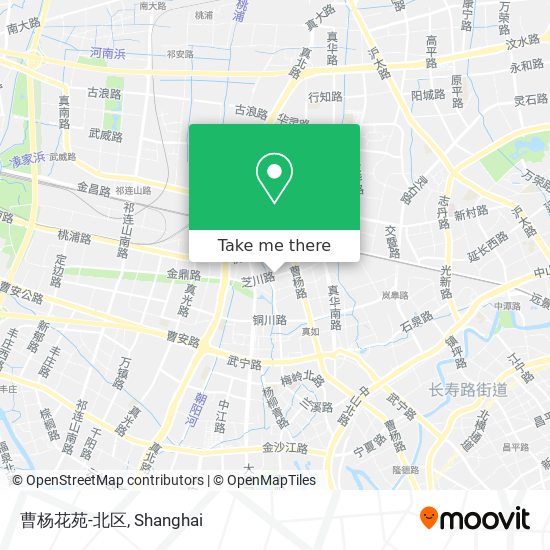 曹杨花苑-北区 map