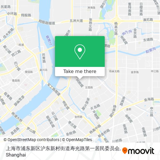 上海市浦东新区沪东新村街道寿光路第一居民委员会 map