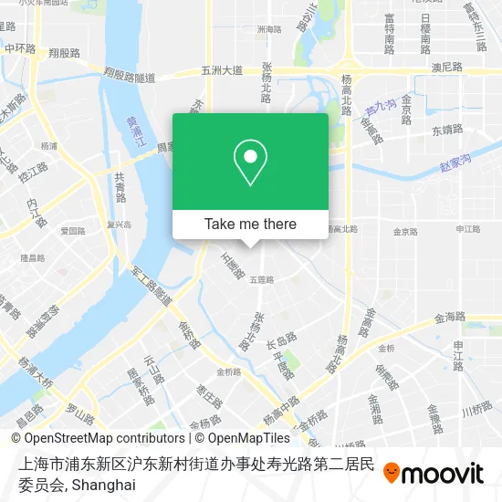 上海市浦东新区沪东新村街道办事处寿光路第二居民委员会 map