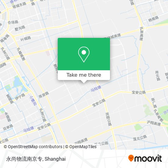 永尚物流南京专 map