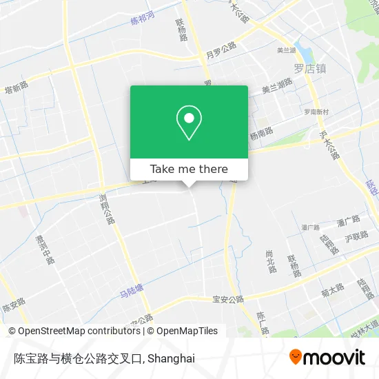 陈宝路与横仓公路交叉口 map