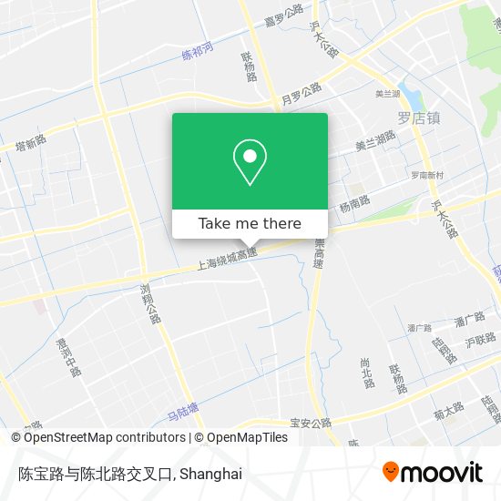 陈宝路与陈北路交叉口 map