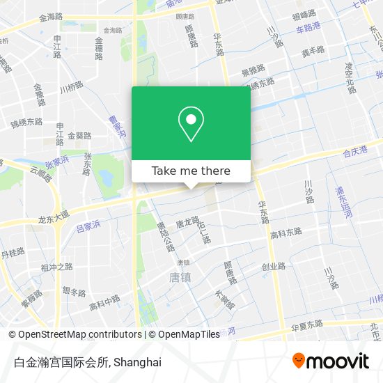 白金瀚宫国际会所 map