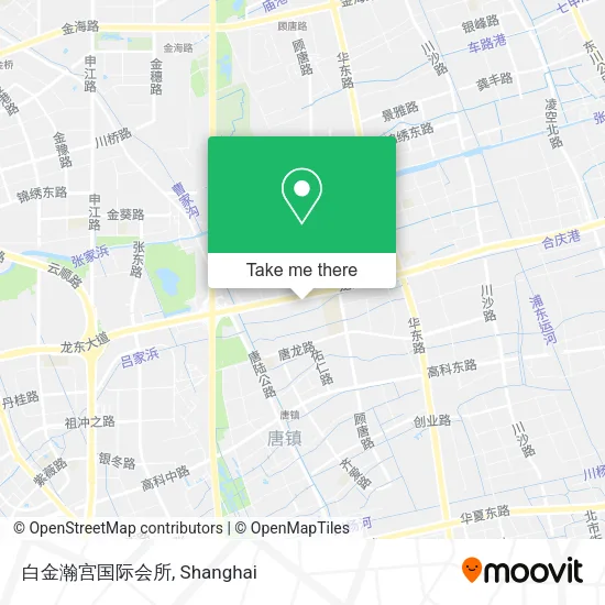 白金瀚宫国际会所 map