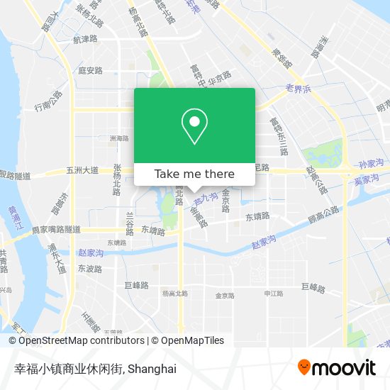 幸福小镇商业休闲街 map