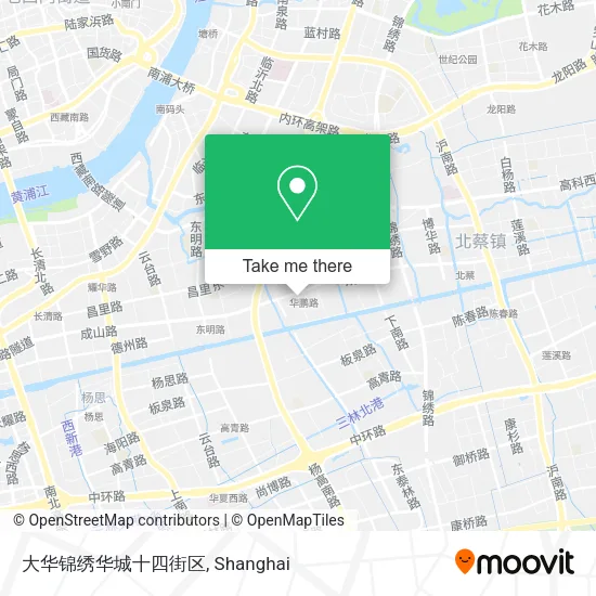 大华锦绣华城十四街区 map