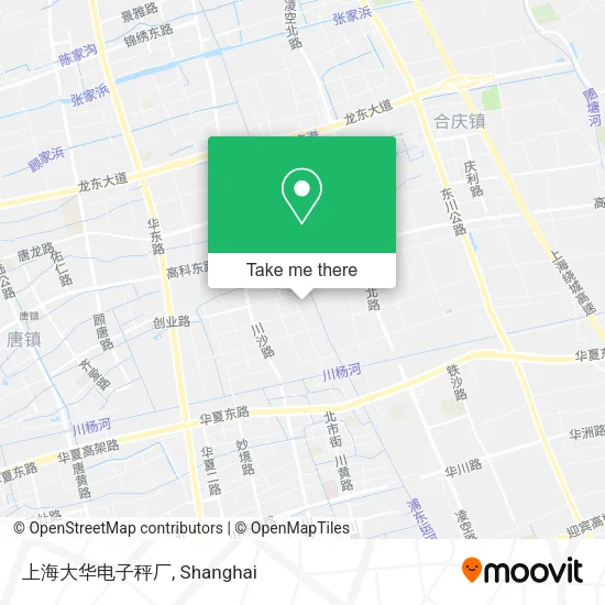 上海大华电子秤厂 map