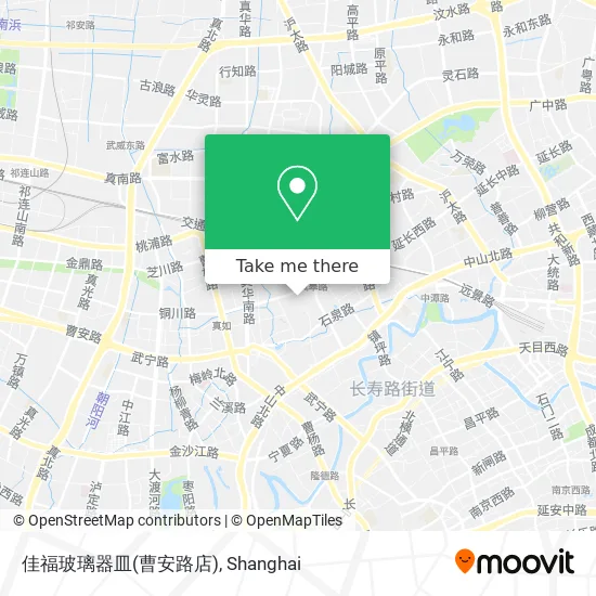 佳福玻璃器皿(曹安路店) map