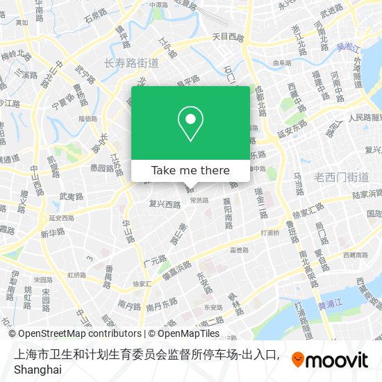 上海市卫生和计划生育委员会监督所停车场-出入口 map